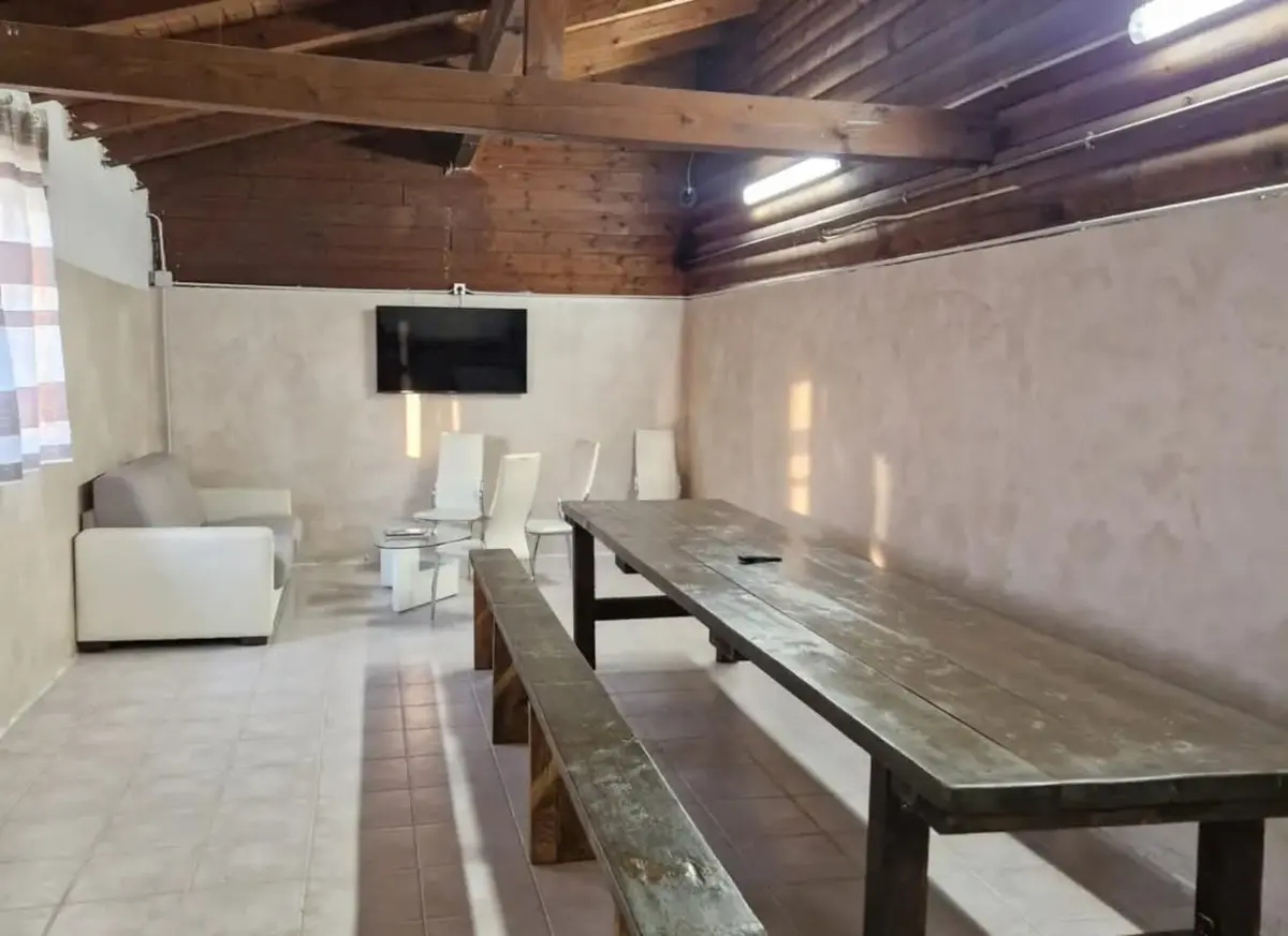 Sala comune del centro ippico